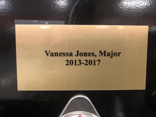 2013-2017 Vanessa Jones, Major