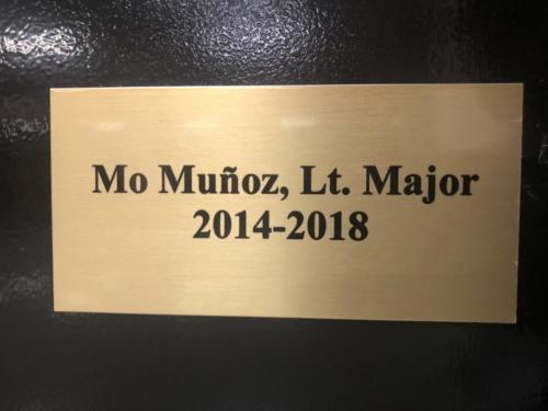 2014-2018 Mo Munoz, Lt. Major