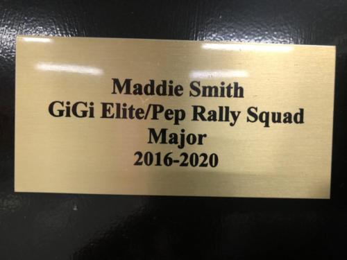 2016-2020 Maddie Smith GiGi Elite:Pep Rally Squad: Major